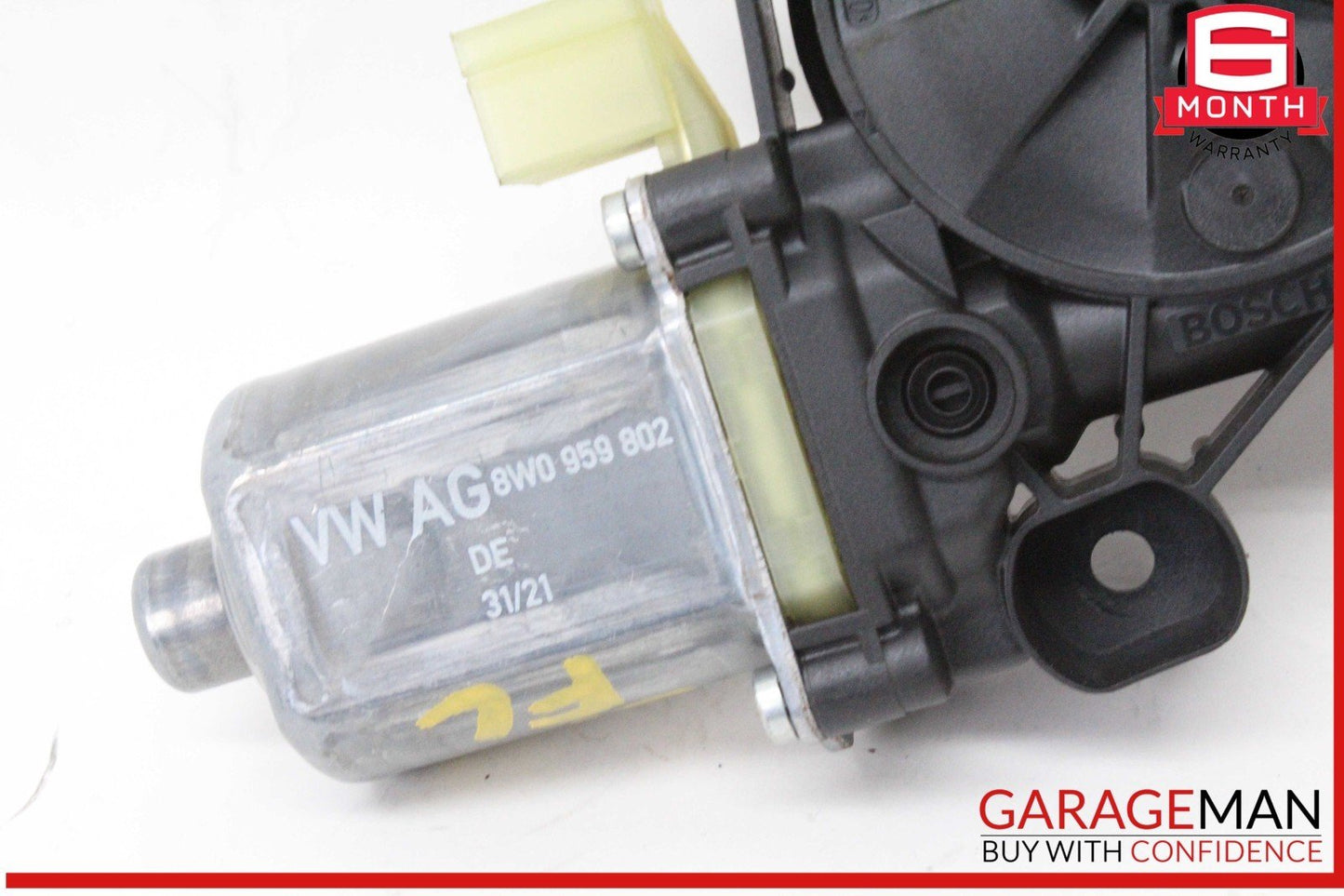 18-24 Audi S5 A5 Front Left Driver Side Window Regulator Motor 8W0959802 OEM