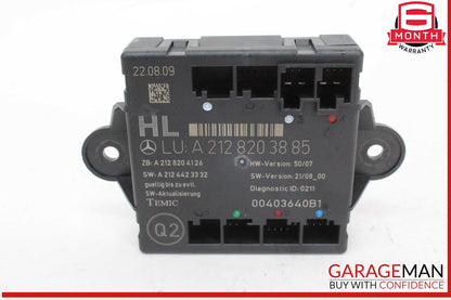 08-14 Mercedes X204 GLK350 4MATIC Rear Left Side Door Control Module Unit OEM