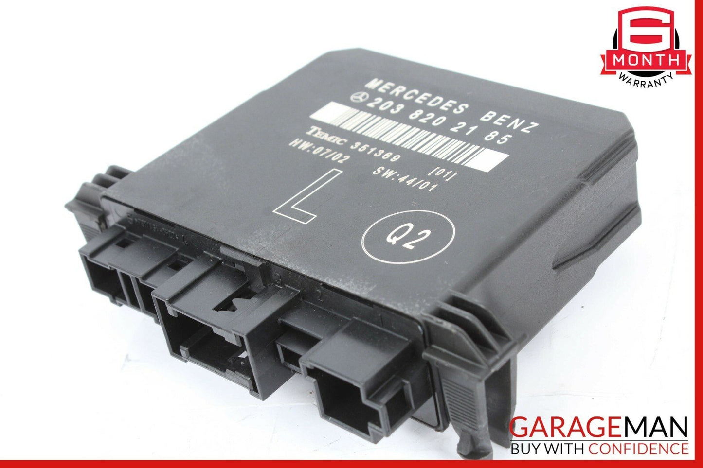 01-07 Mercedes W203 C230 C320 C55 AMG Rear Left Side Door Controller Module Unit