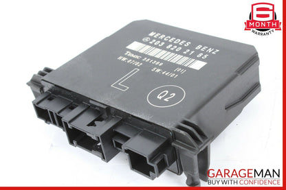 01-07 Mercedes W203 C230 C320 C55 AMG Rear Left Side Door Controller Module Unit