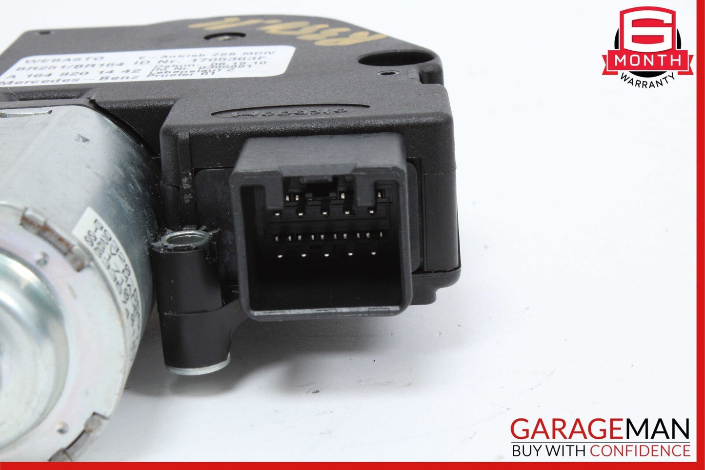 06-13 Mercedes W251 R350 GL450 ML350 Pano Panoramic Sunroof Sun Roof Motor Unit