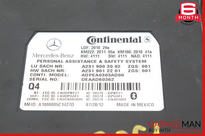 10-14 Mercedes W204 C250 E400 C300 C350 Tele Aid Control Module 2319012201 OEM