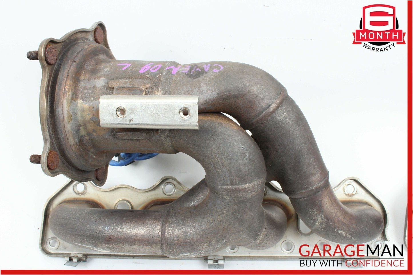 08-14 Porsche Cayenne 957 958 4.8L Right & Left Side Exhaust Manifold Header Set