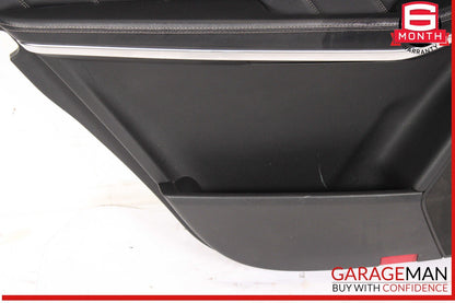 13-16 Mercedes X166 GL550 GL350 Interior Door Panel Rear Left Side Black OEM