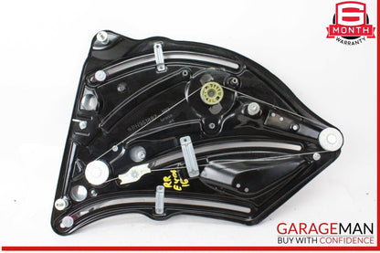 10-16 Mercedes W212 E400 Rear Right Door Window Regulator Frame w/o Motor OEM