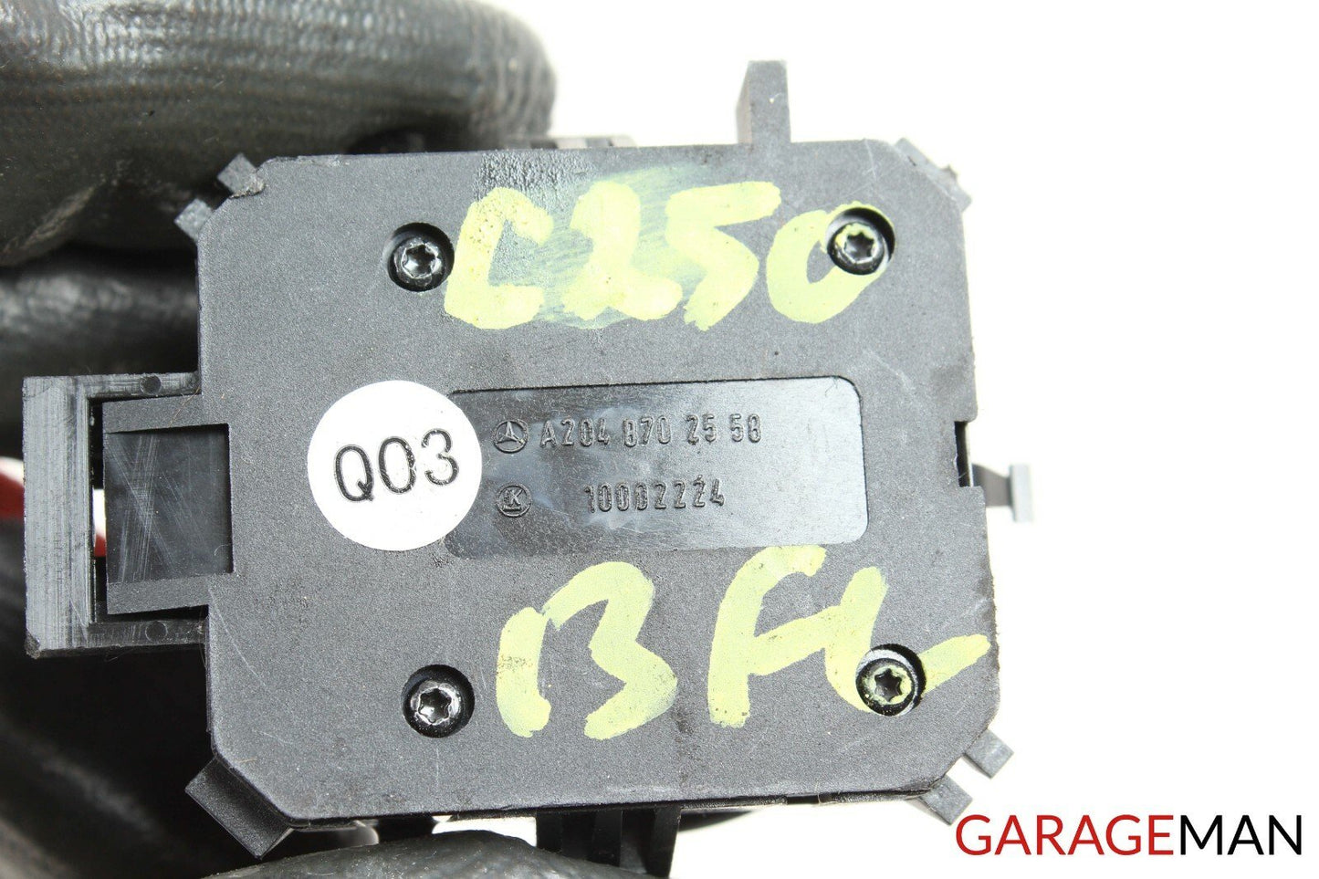 08-15 Mercedes W204 C250 GLK350 Front Left Side Seat Lumbar Switch Control OEM