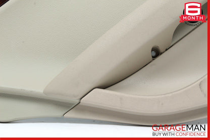 08-11 Mercedes W204 C280 Rear Left Driver Side Interior Door Panel Beige OEM