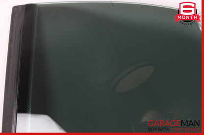 08-17 AUDI S5 REAR LEFT DRIVER DOOR QUARTER WINDOW GLASS OEM