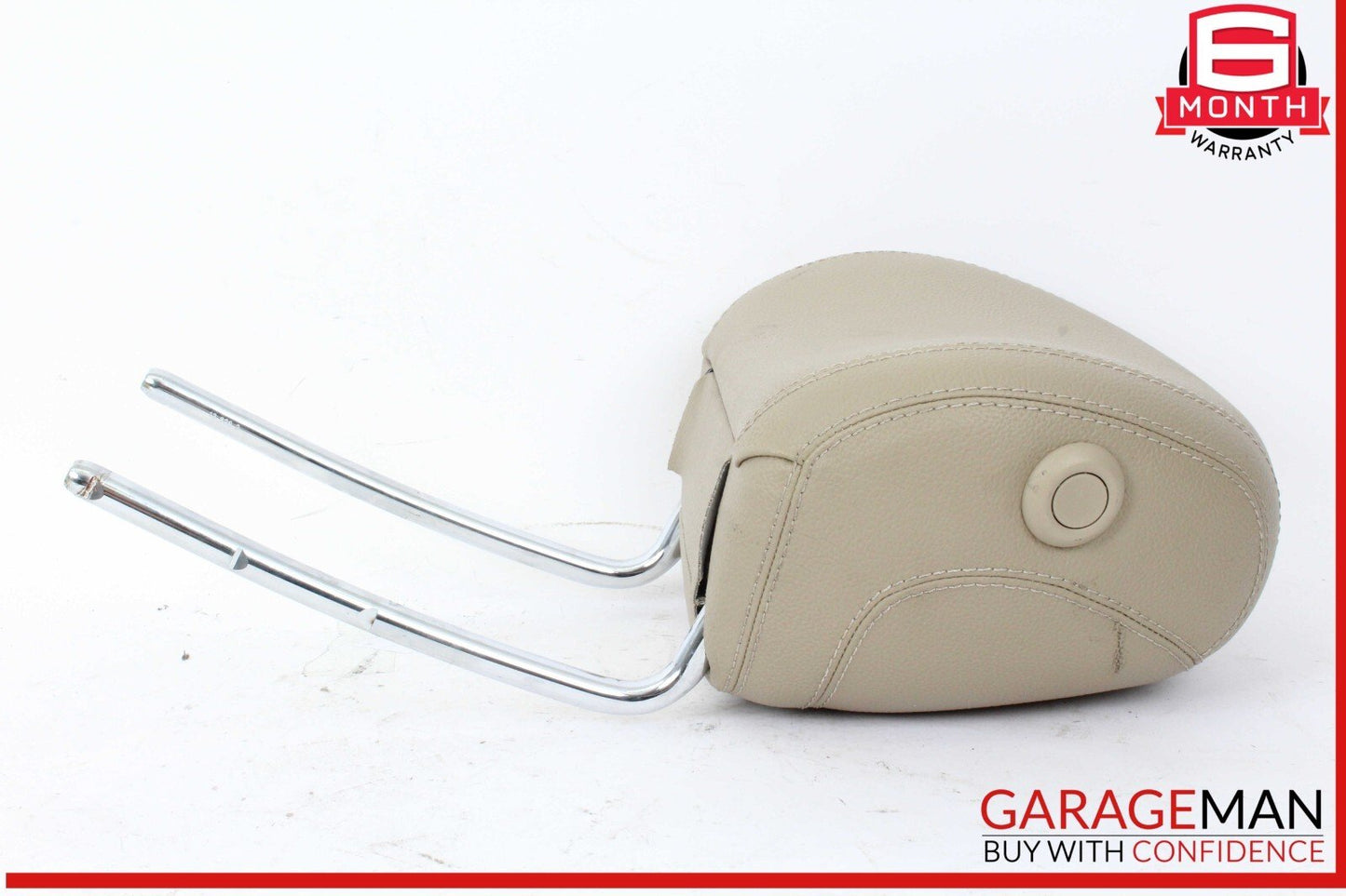 12-15 Mercedes X166 GL450 GL550 ML350 Front Seat Headrest Head Rest Beige OEM