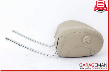 12-15 Mercedes X166 GL450 GL550 ML350 Front Seat Headrest Head Rest Beige OEM