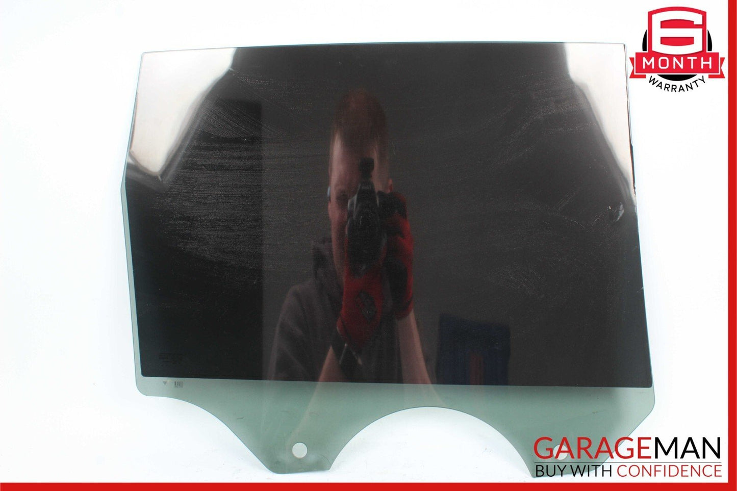 03-06 Porsche Cayenne Turbo S 955 Rear Left Side Door Window Auto Glass OEM