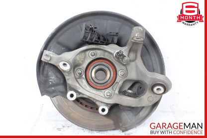 08-15 Mercedes W212 E350 Rear Left Side Spindle Knuckle Hub Bearing Brake Rotor