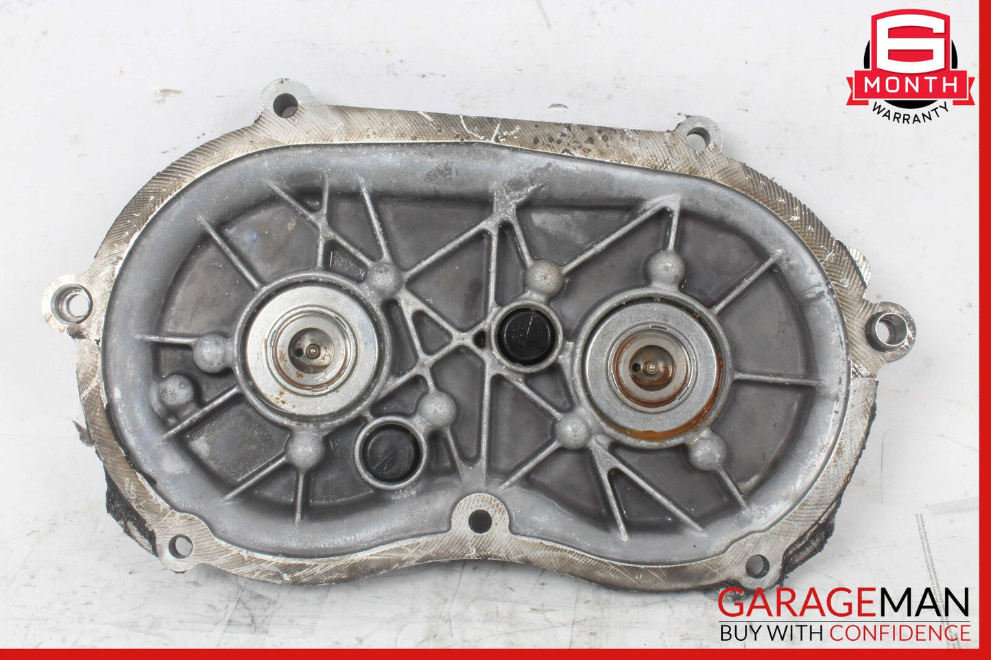 05-13 Mercedes W211 E350 Front Left Side Engine Timing Chain Cover Plate OEM