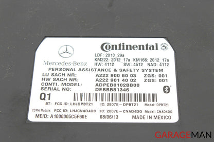 14-15 Mercedes X204 GLK350 Voice Communication Control Module Unit 2229006003