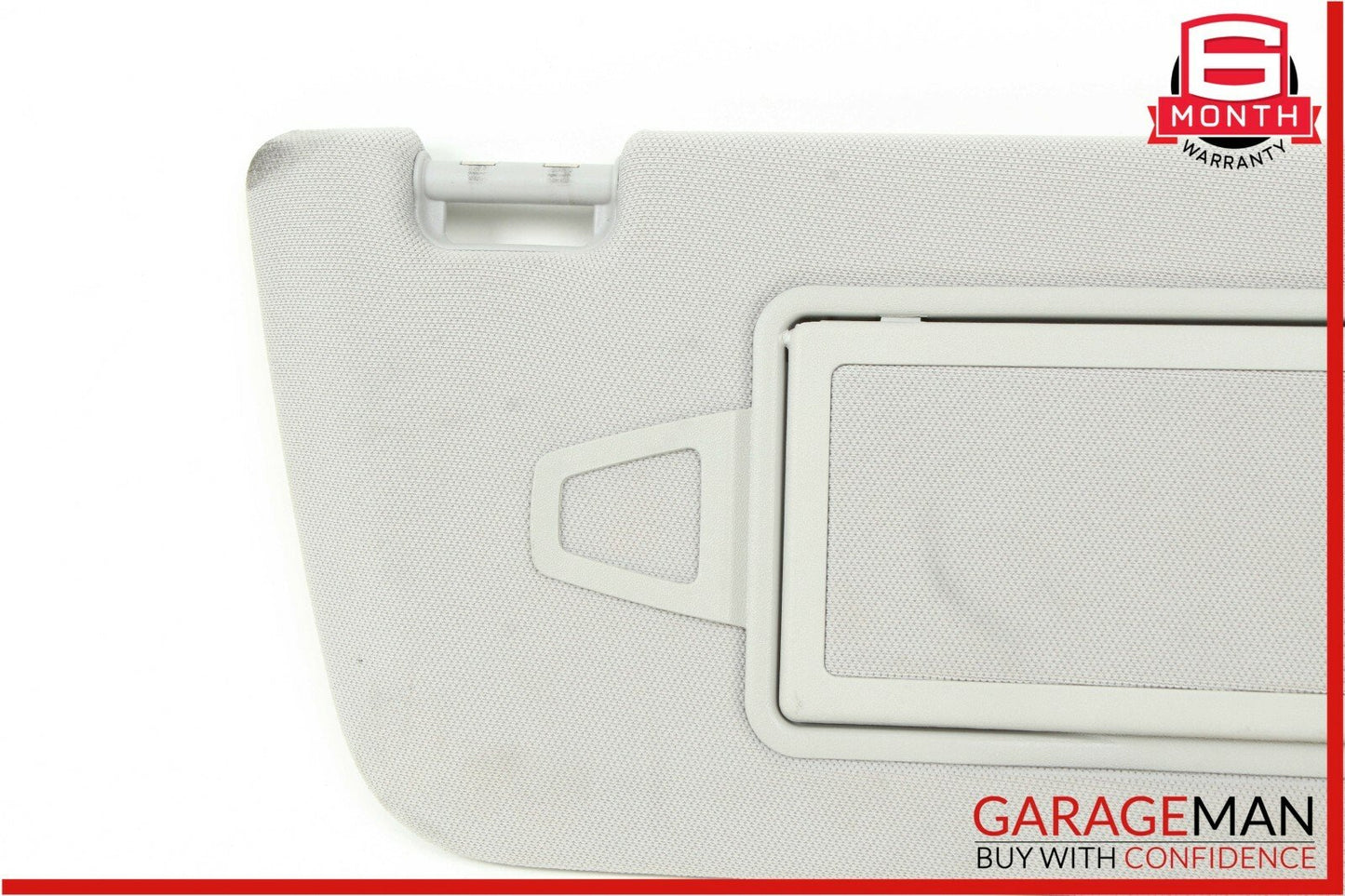 07-13 Mercedes S550 CL550 Front Right Sun Visor Sunvisor Shade Cover Gray Suede