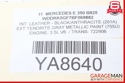 10-13 Mercedes W207 E350 C350 Front Right Side Bumper Fog Light Lamp OEM