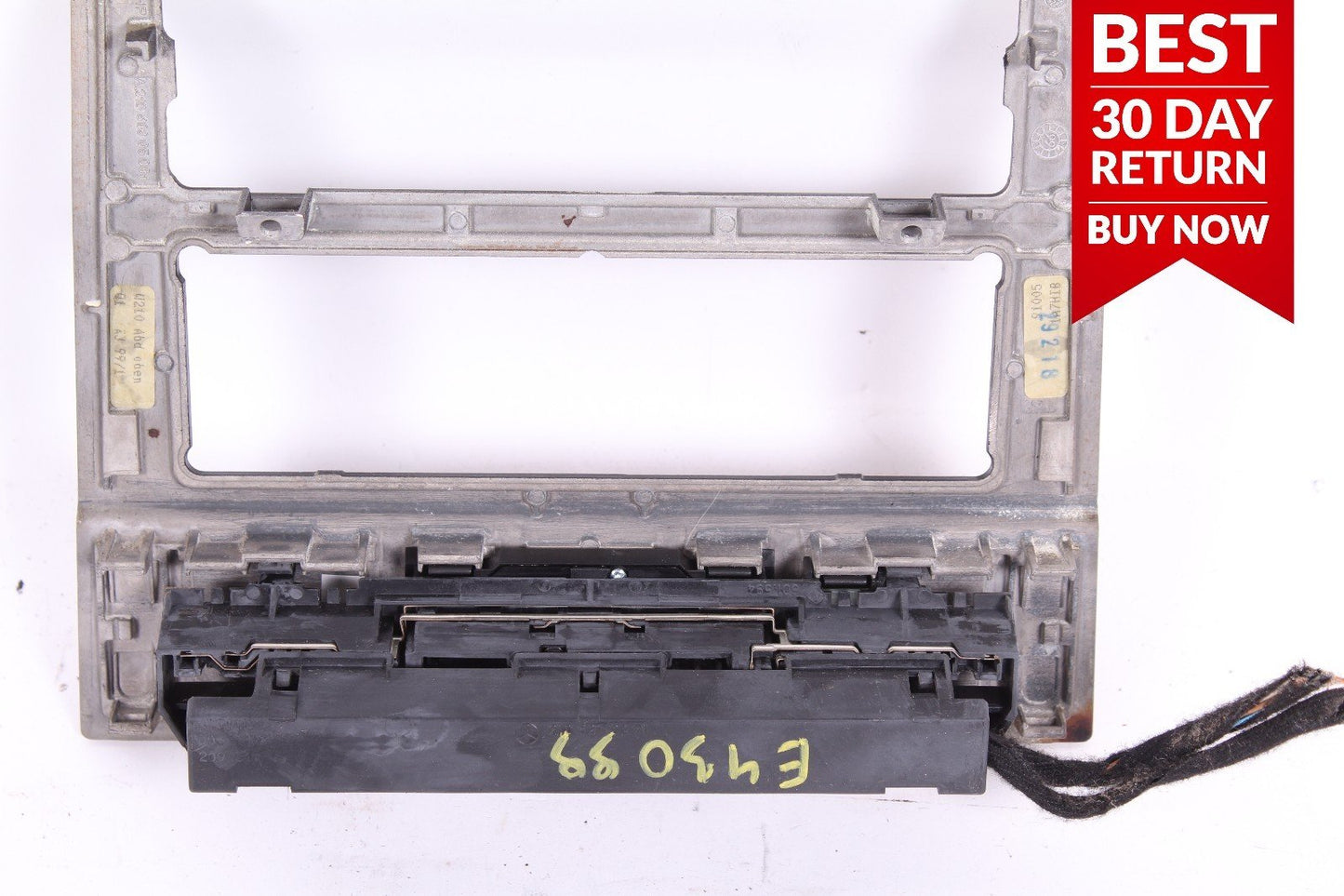 98-02 Mercedes W210 E320 E430 Front Center Console Dash Hazard Switch Trim A62