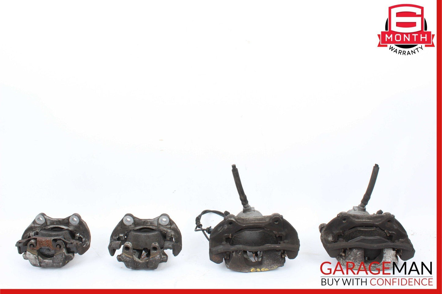 03-11 Mercedes W211 CLS550 E350 Complete Brake Calipers Left and Right Set of 4
