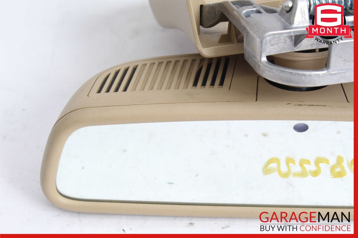 07-09 Mercedes W221 S450 S500 S550 Interior Rear View Inside Dim Mirror Brown