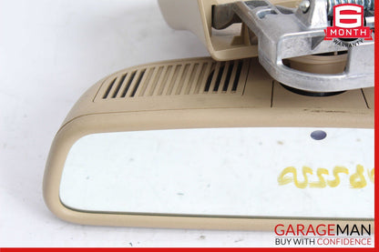 07-09 Mercedes W221 S450 S500 S550 Interior Rear View Inside Dim Mirror Brown