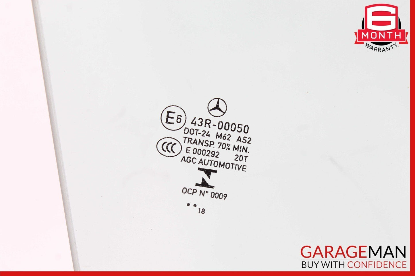 14-19 Mercedes W117 CLA250 CLA200 Front Right Door Window Auto Glass OEM