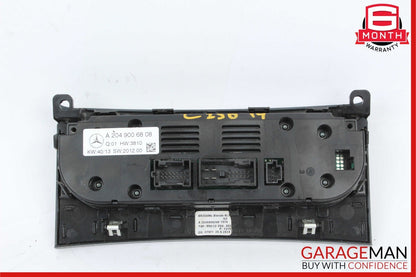 12-14 Mercedes W204 C250 C300 AC A/C Heater Climate Control Assembly OEM