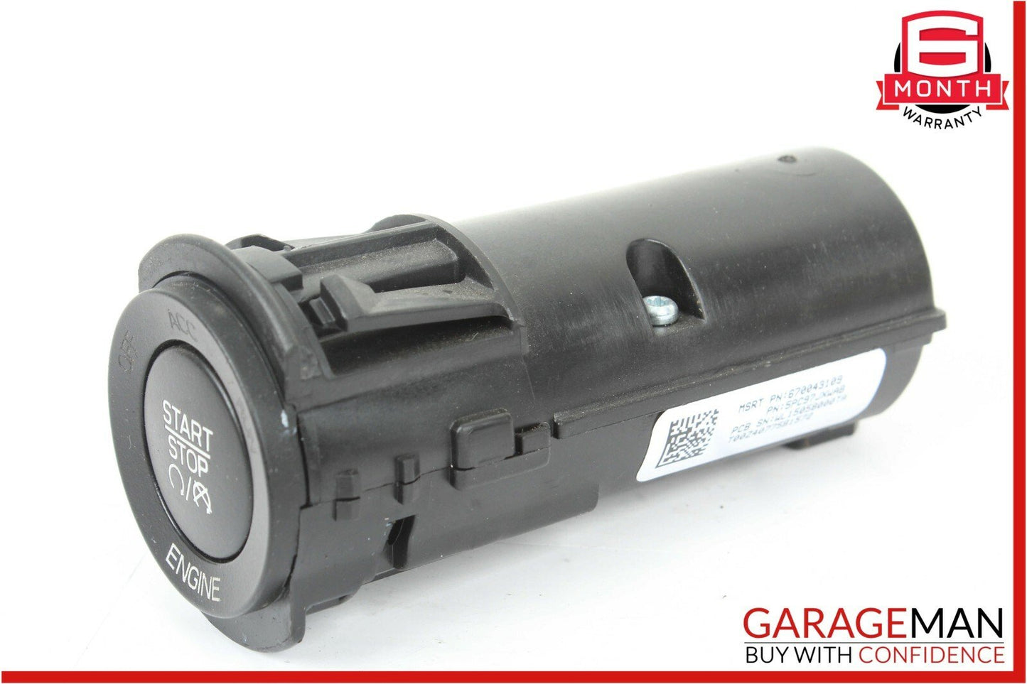14-17 Maserati Ghibli Dash Ignition Switch Button Engine Start Stop