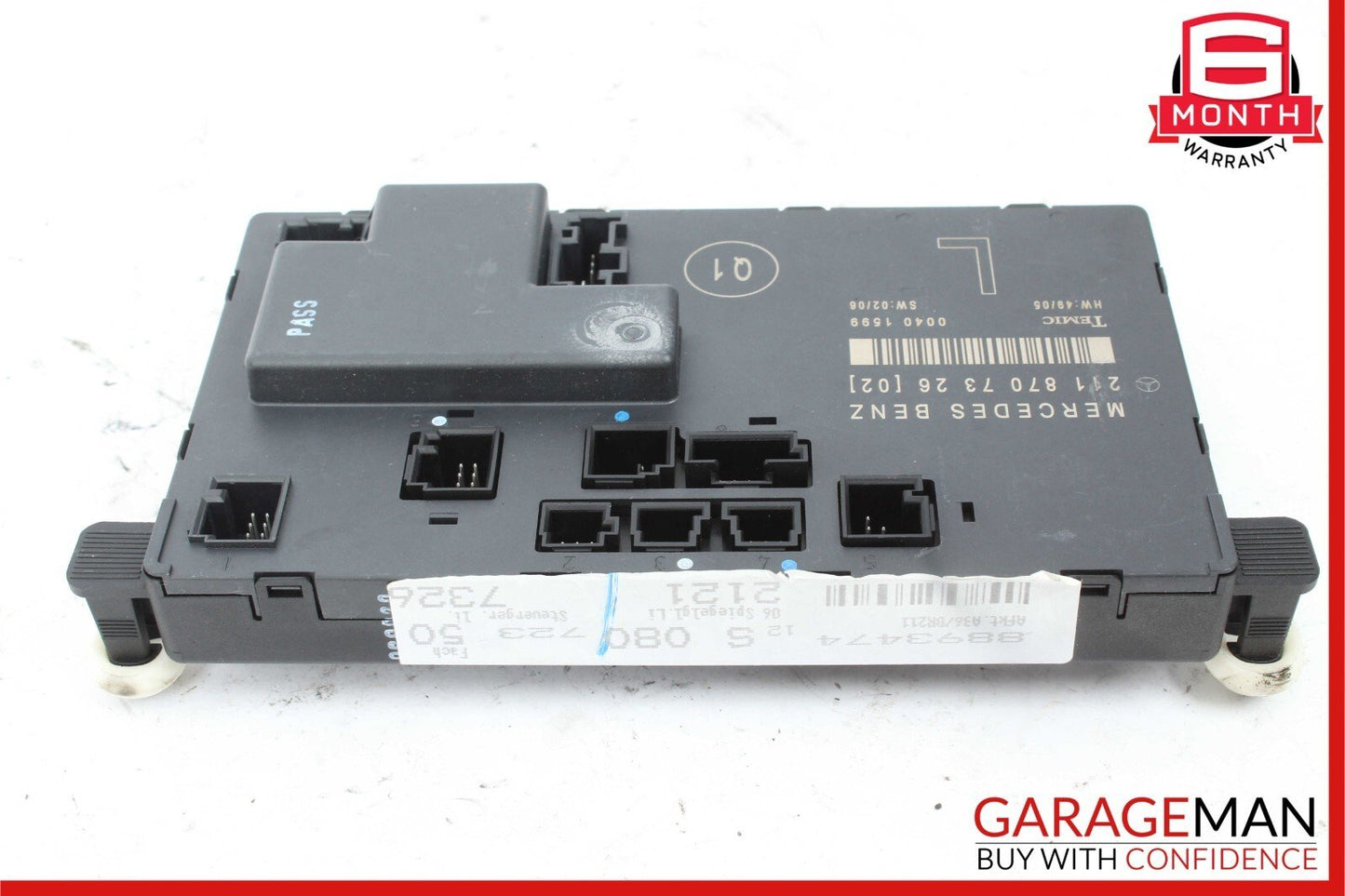 03-09 Mercedes W211 E350 E500 E63 AMG Front Left Side Door Control Module Unit