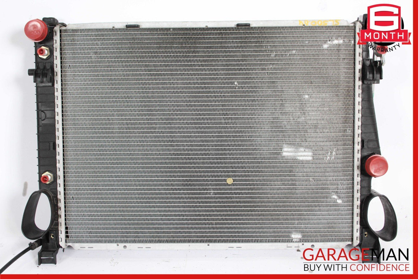 03-08 Mercedes R230 SL500 Engine Radiator A/C AC Air Condenser Oil Cooler Assy