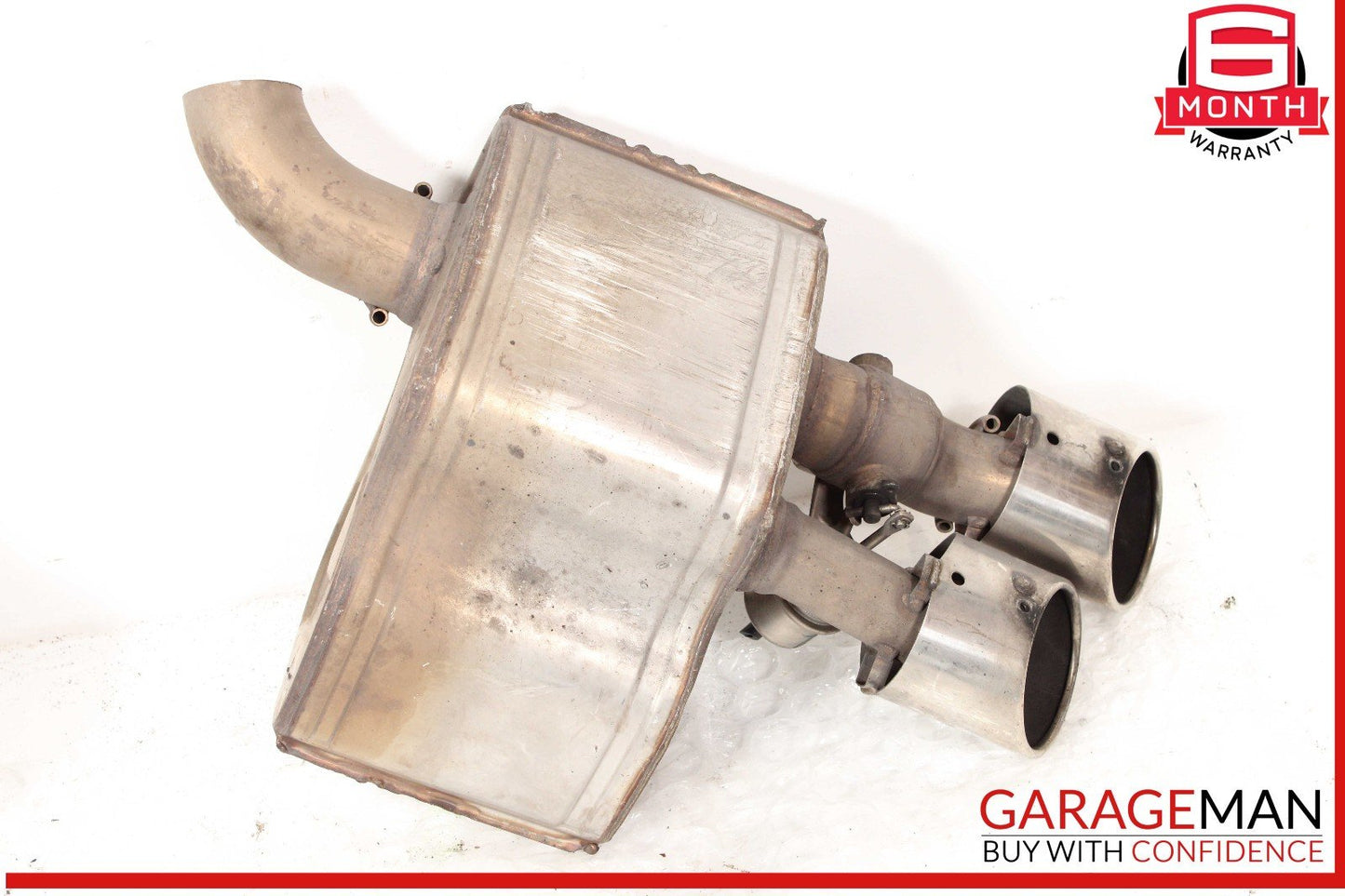 14-17 Maserati Ghibli Rear Right & Left Side Exhaust Muffler Tip OEM