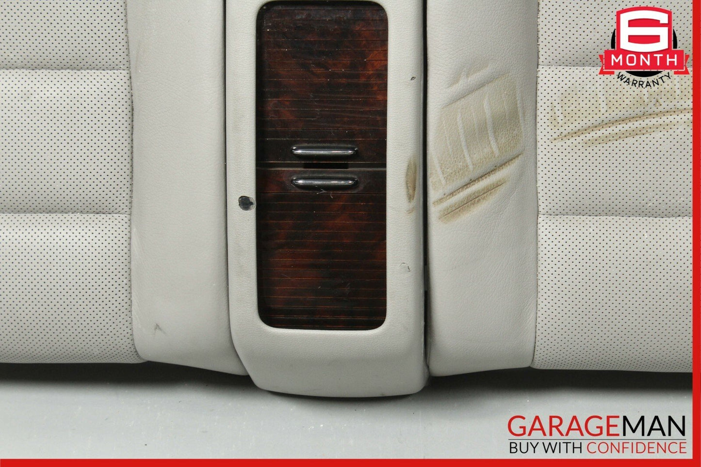 11-17 Mercedes W207 E350 Convertible Rear Lower Bottom Bench Seat Cushion Gray