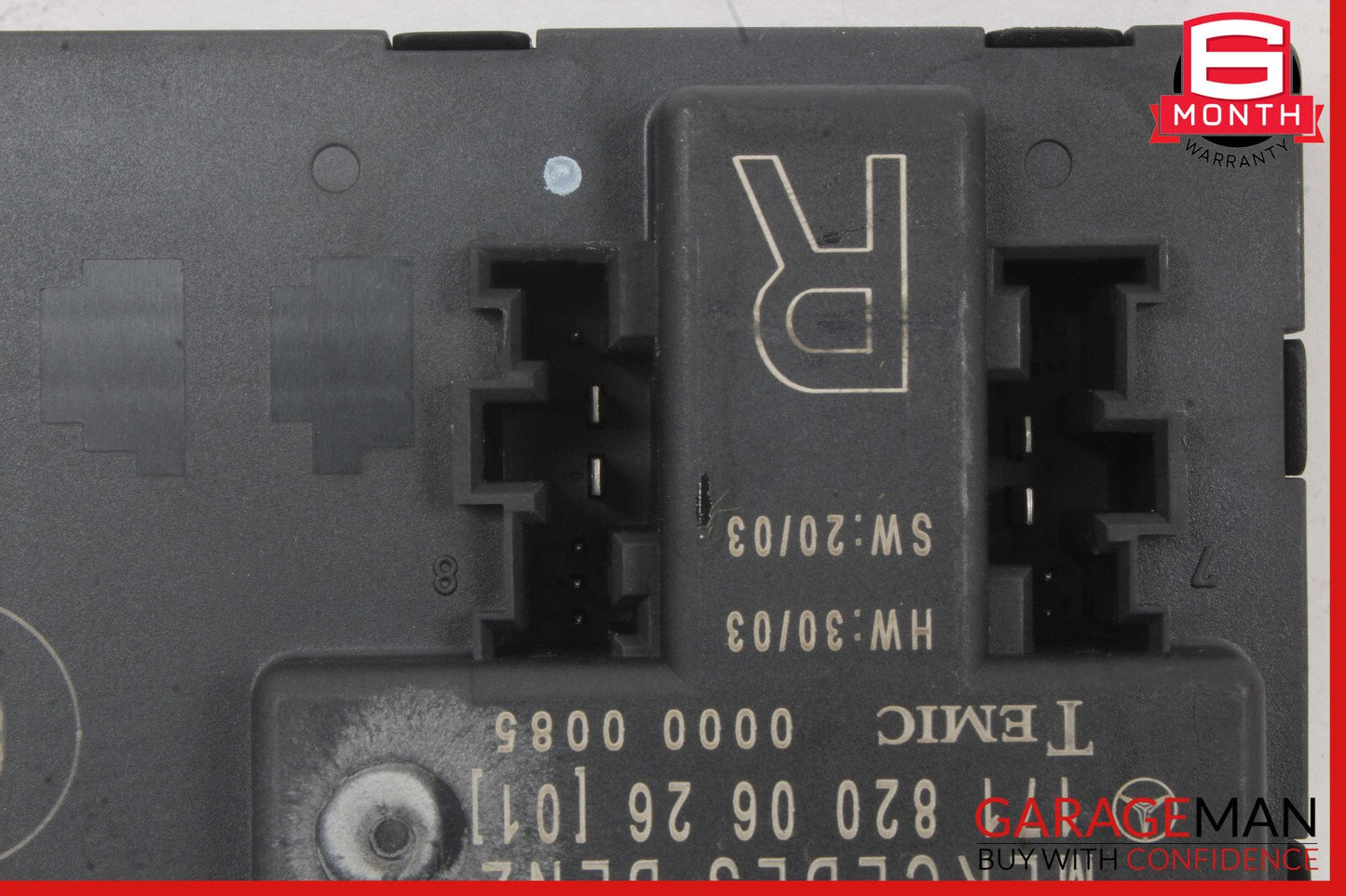 05-08 Mercedes R171 SLK280 SLK350 Front Right Side Door Computer Control Module