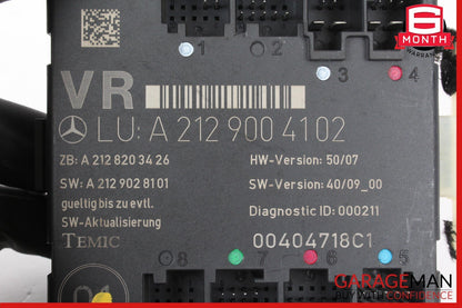 08-14 Mercedes W204 C300 4MATIC Front Right Side Door Control Module Unit OEM