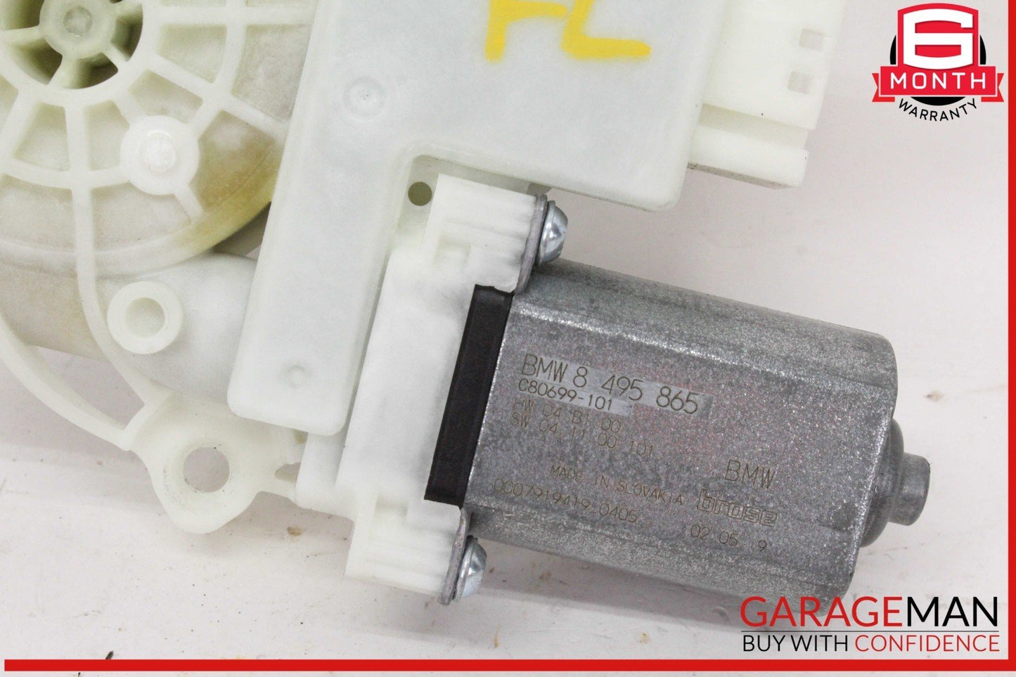 19-24 BMW M340i 330e 330i G20 Front Left Driver Side Window Regulator Motor