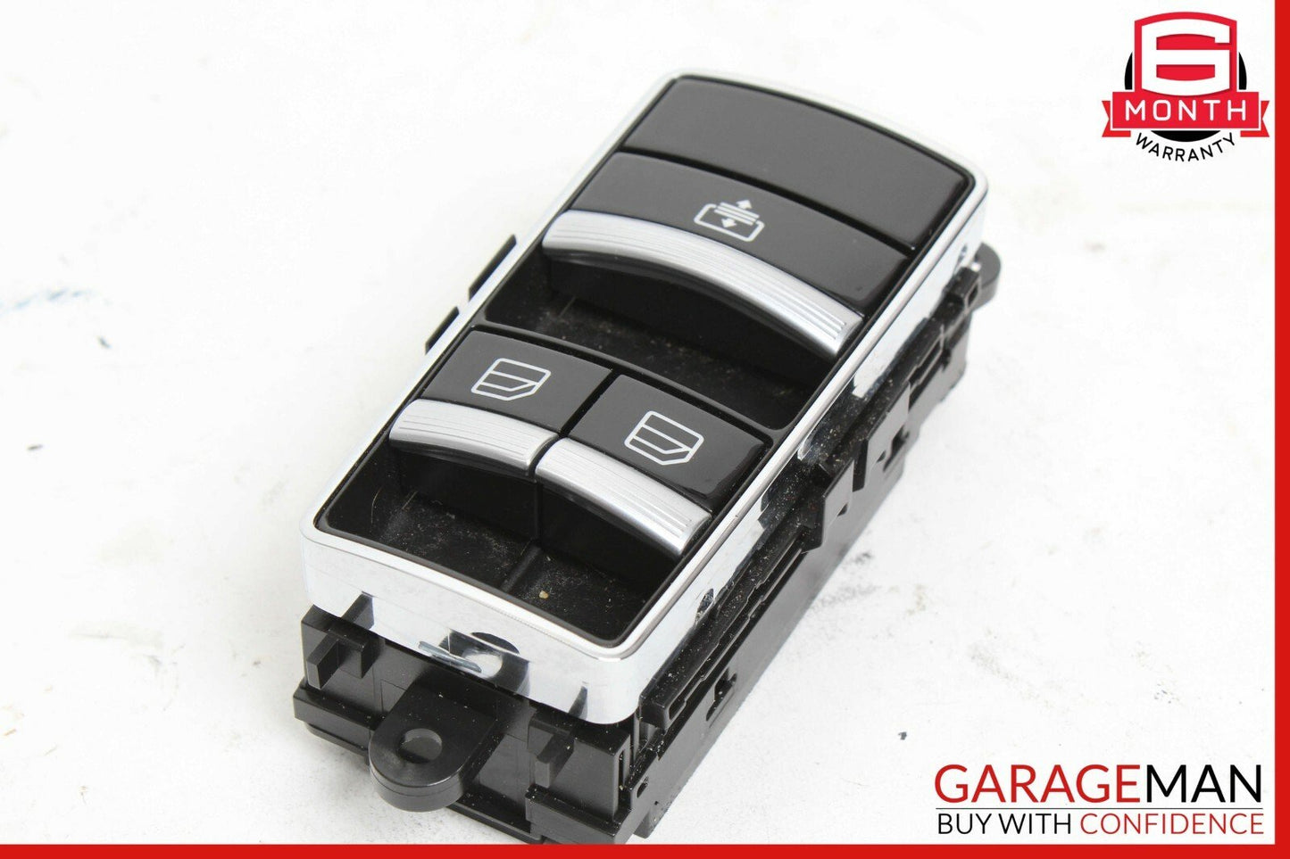 07-13 Mercedes W221 S400 S550 Rear Window Glass & Shade Regulator Switch Q4 OEM