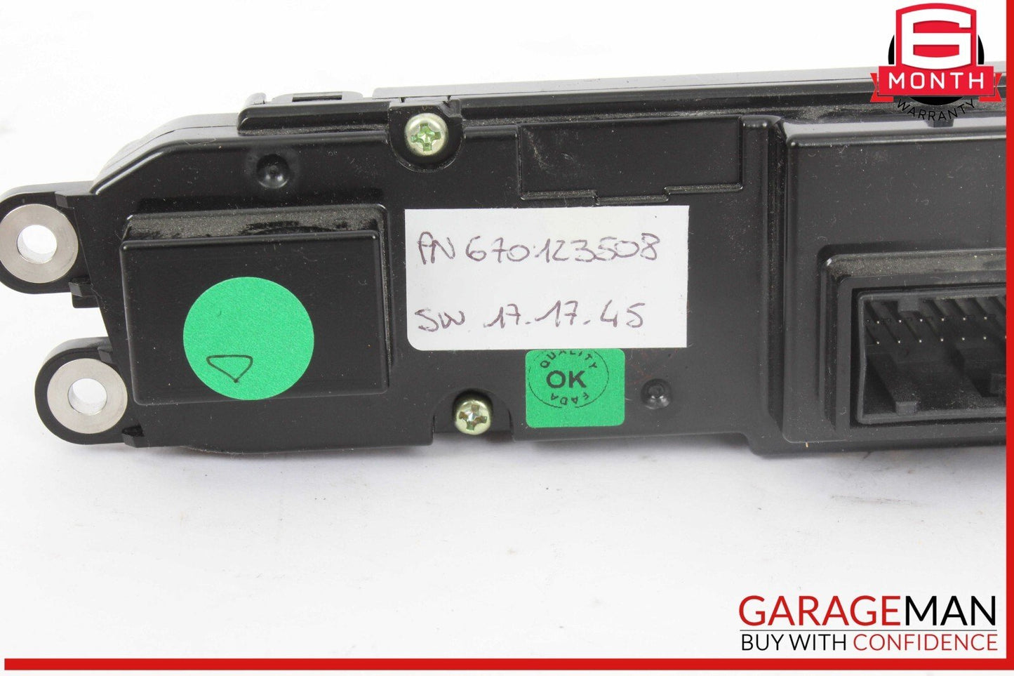 17-22 Maserati Levante M161 Ghibli M157 AC A/C Heater Climate Control Switch OEM