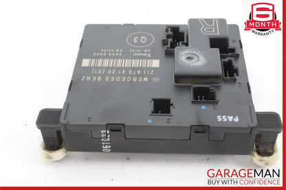 03-09 Mercedes W211 E350 E550 E63 AMG Rear Right Side Door Controller Module