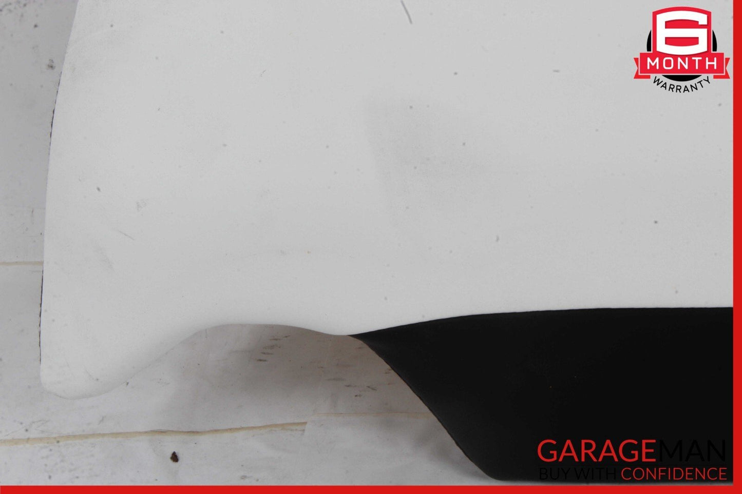 16-20 Tesla Model S Rear Right Side Seat Bolster Cushion Cover White OEM