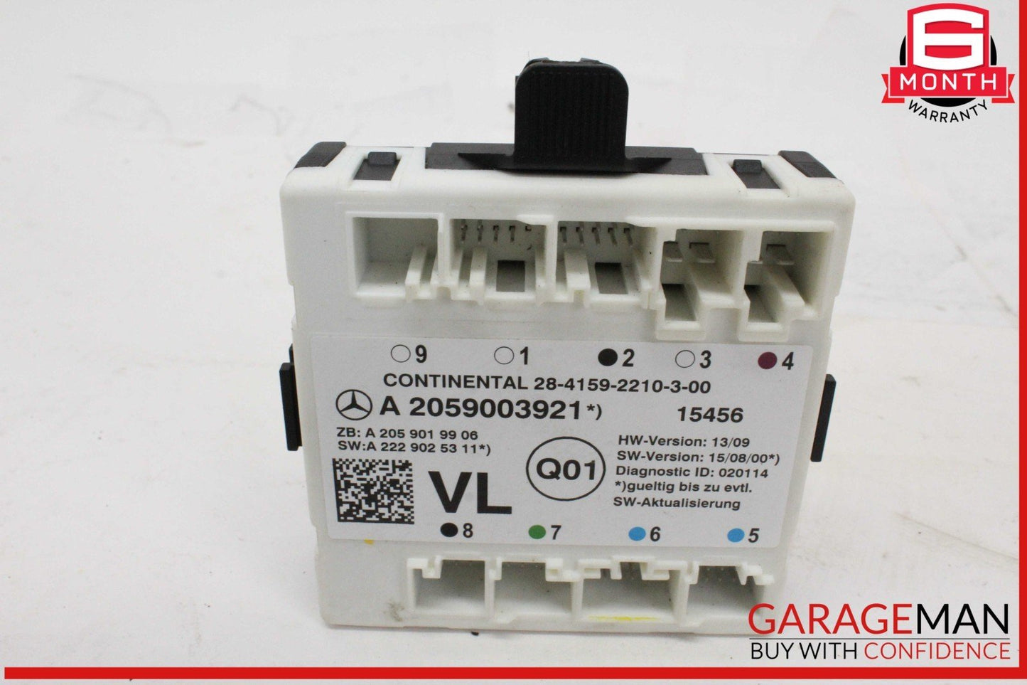 16-19 Mercedes W205 C300 C350e Front Left Driver Side Door Control Module OEM