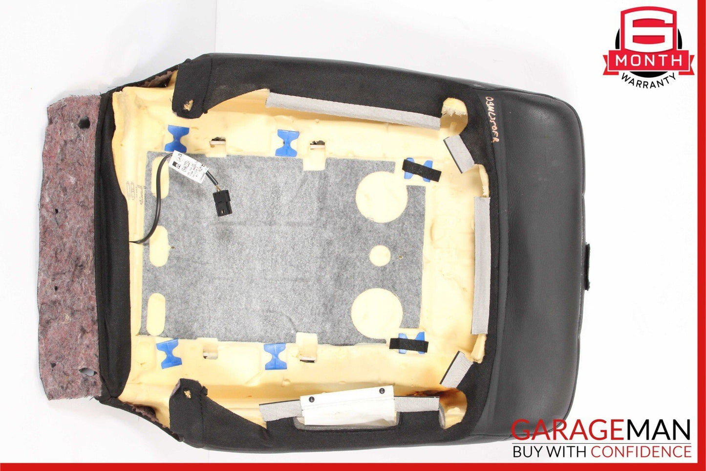 09-13 Mercedes ML350 R350 Front Right Top Upper Seat Cushion Cover Anthracite