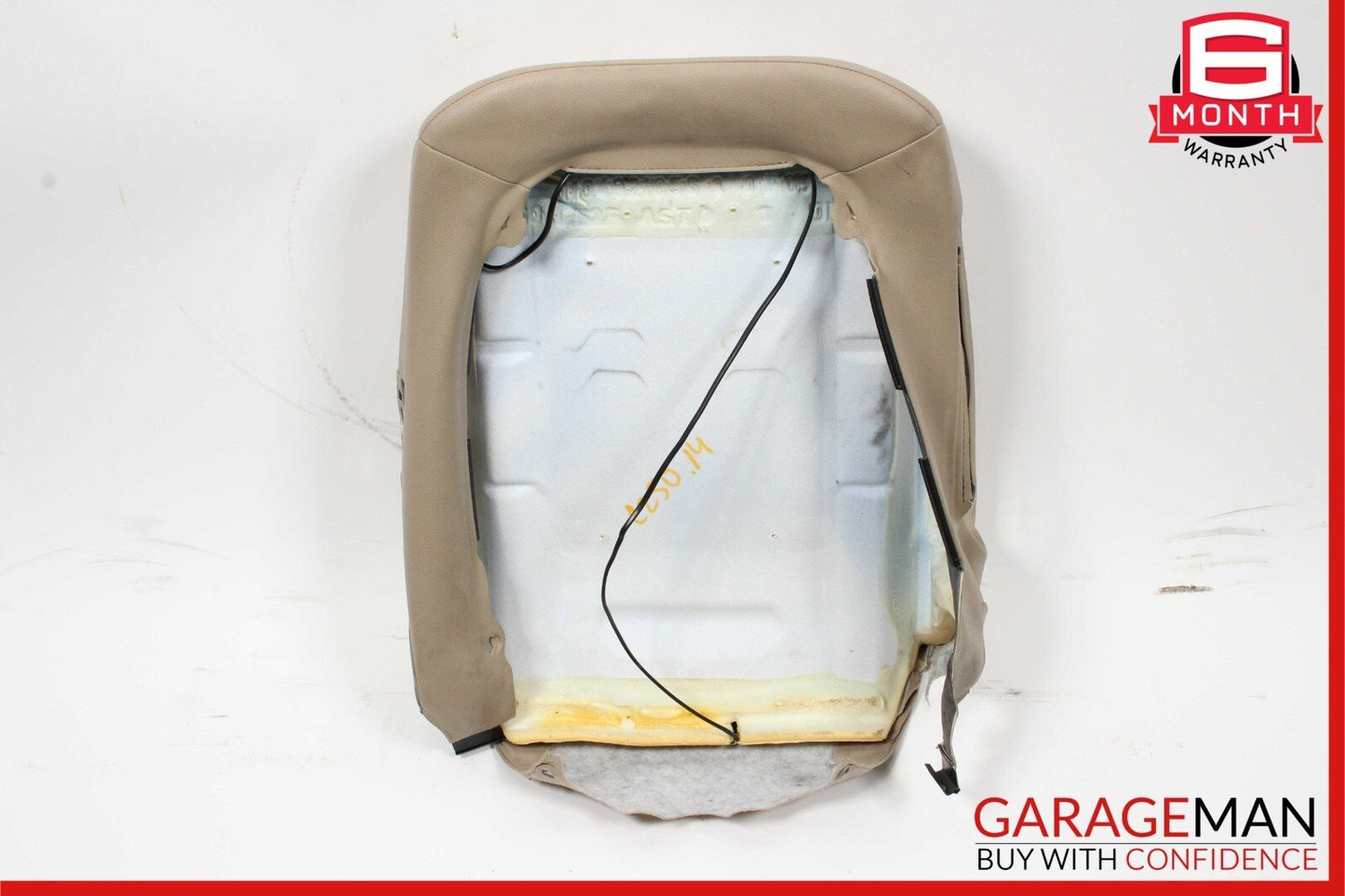 08-14 Mercedes W204 C250 C300 Front Right Side Top Upper Seat Cushion Beige