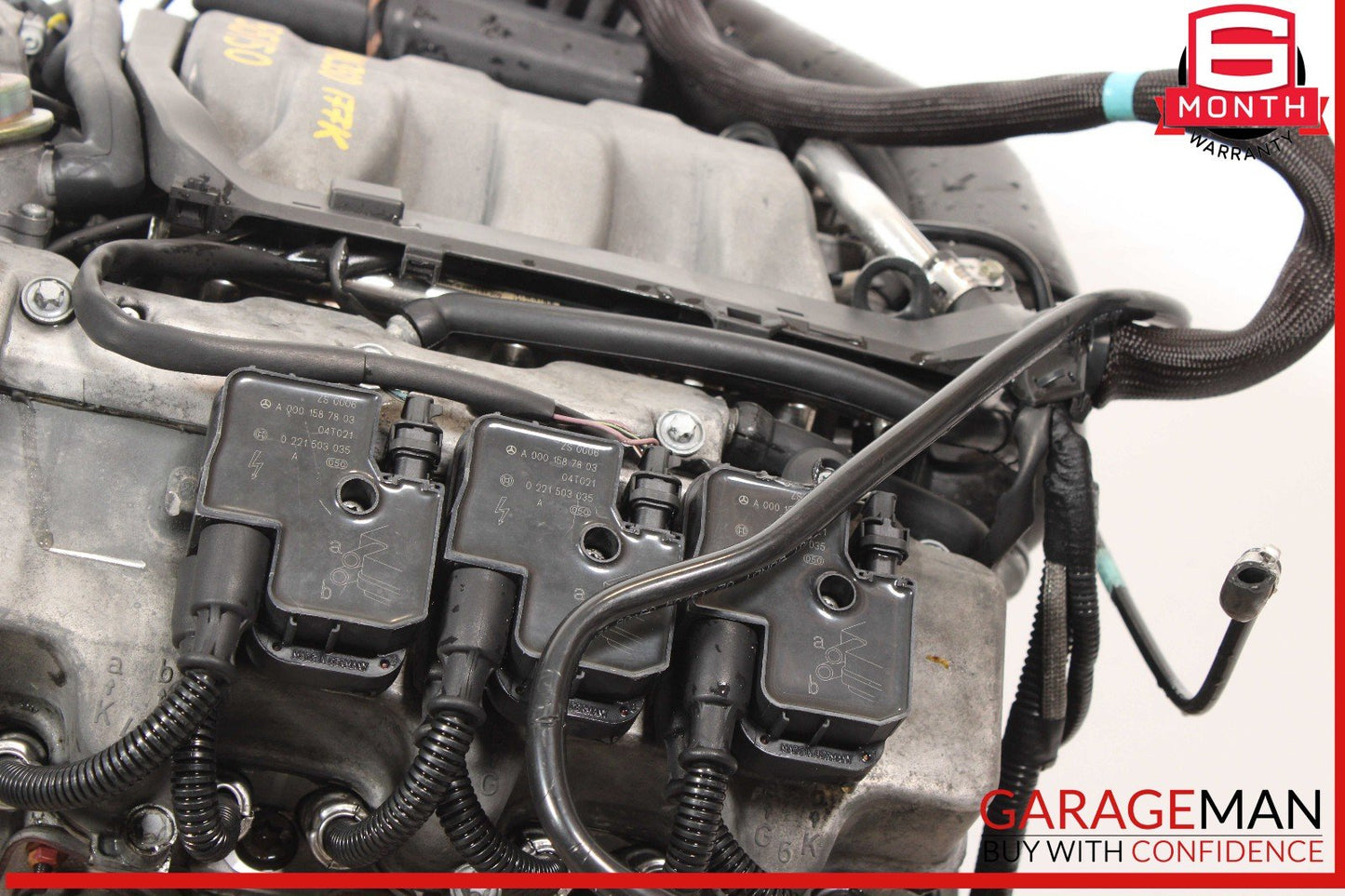 03-05 Mercedes W163 ML350 Engine Motor Block Assembly 3.7L V6 M112 OEM 177k