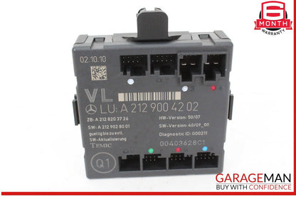 08-18 Mercedes W204 C300 Front Left Driver Side Door Control Module Unit OEM