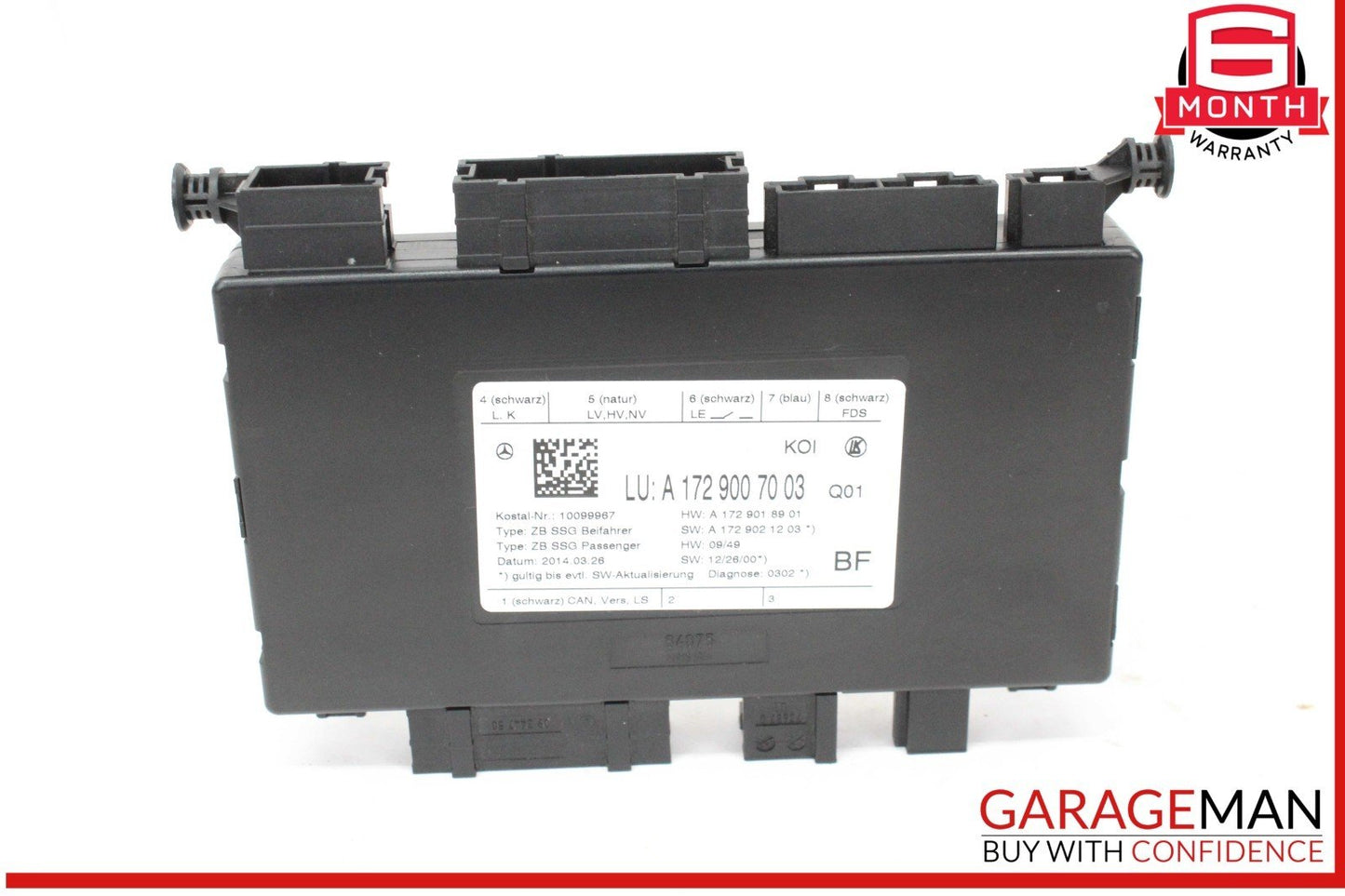 08-20 Mercedes W212 E350 C300 Front Right Side Seat Control Module Unit OEM