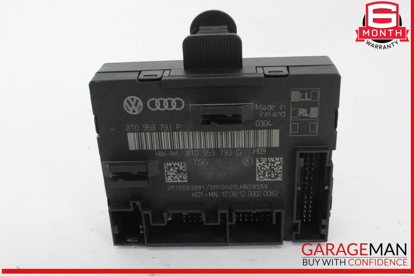 13-16 Audi A4 S4 Front Left Driver Side Door Control Module Unit 8T0959793P OEM