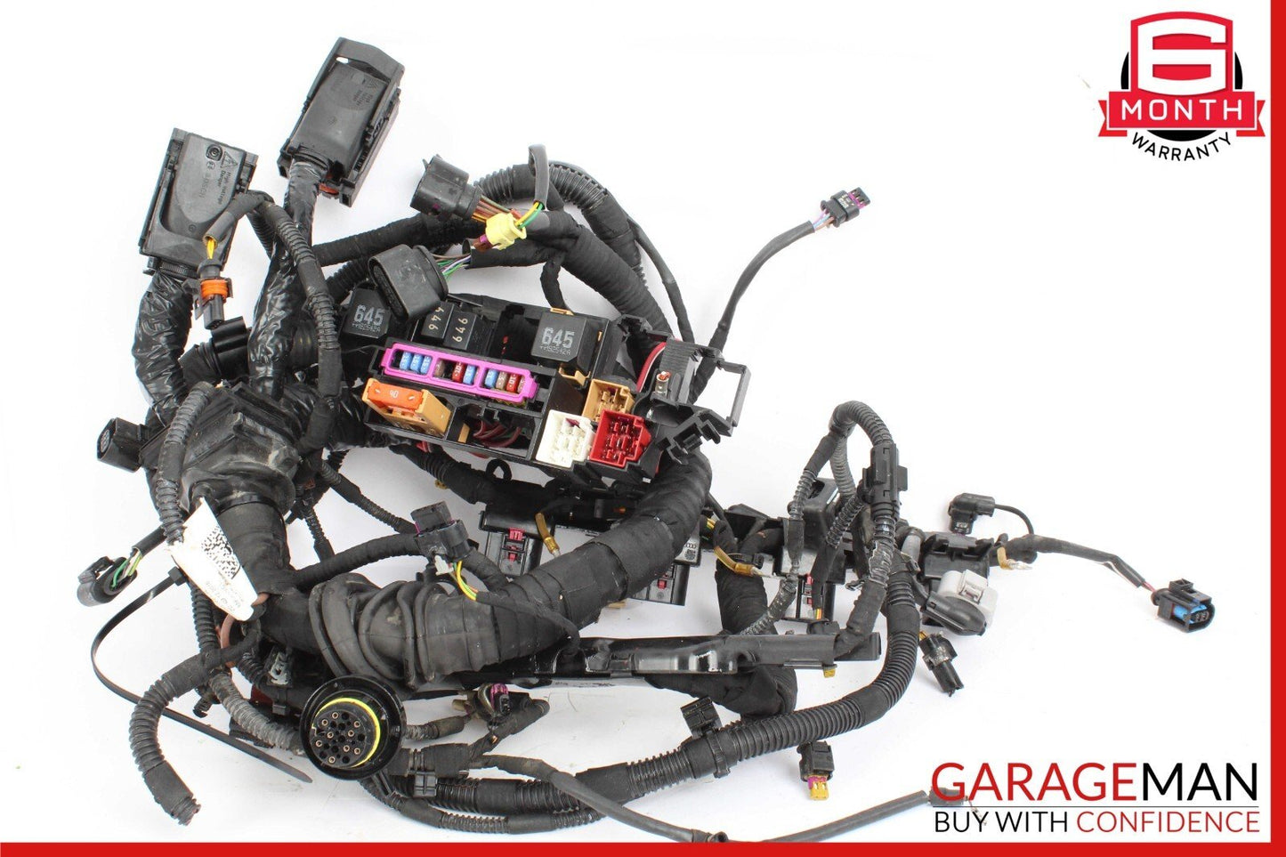17-18 Porsche Macan 95B Engine Injector Transmission Wiring Harness OEM