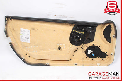05-11 Mercedes R171 SLK350 Front Right Side Interior Door Panel Cover Black