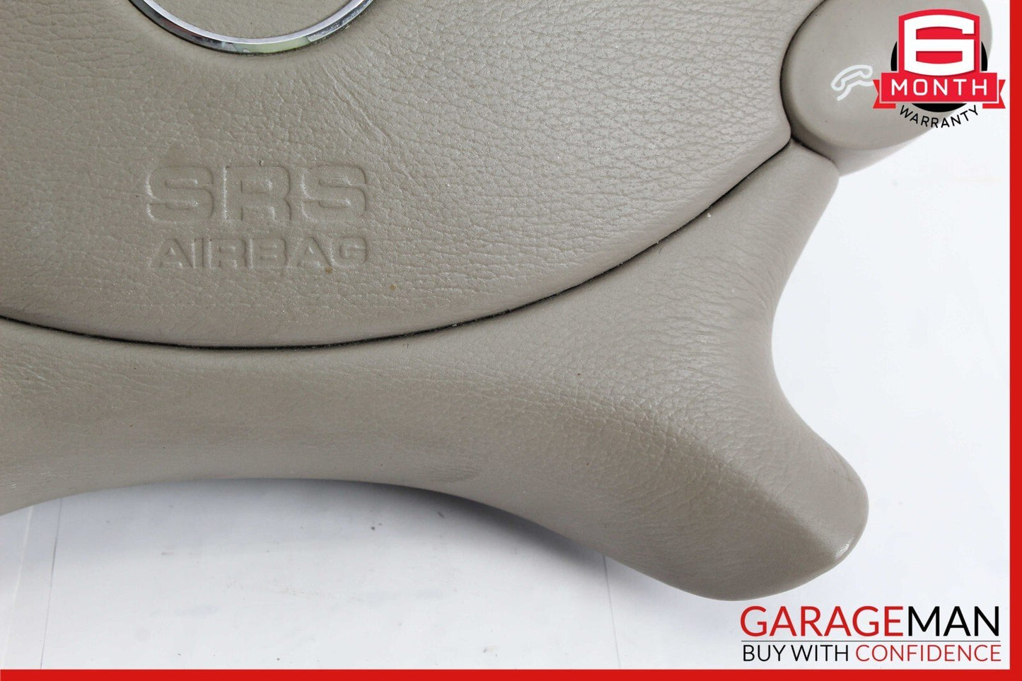 03-12 Mercedes W209 CLK320 E350 SL500 Steering Wheel Airbag Air Bag Beige