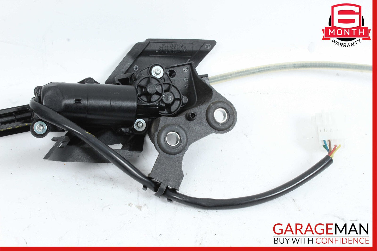 11-16 Mercedes W212 E350 Wagon Rear Left Side Parcelf Shelf Rail Motor OEM
