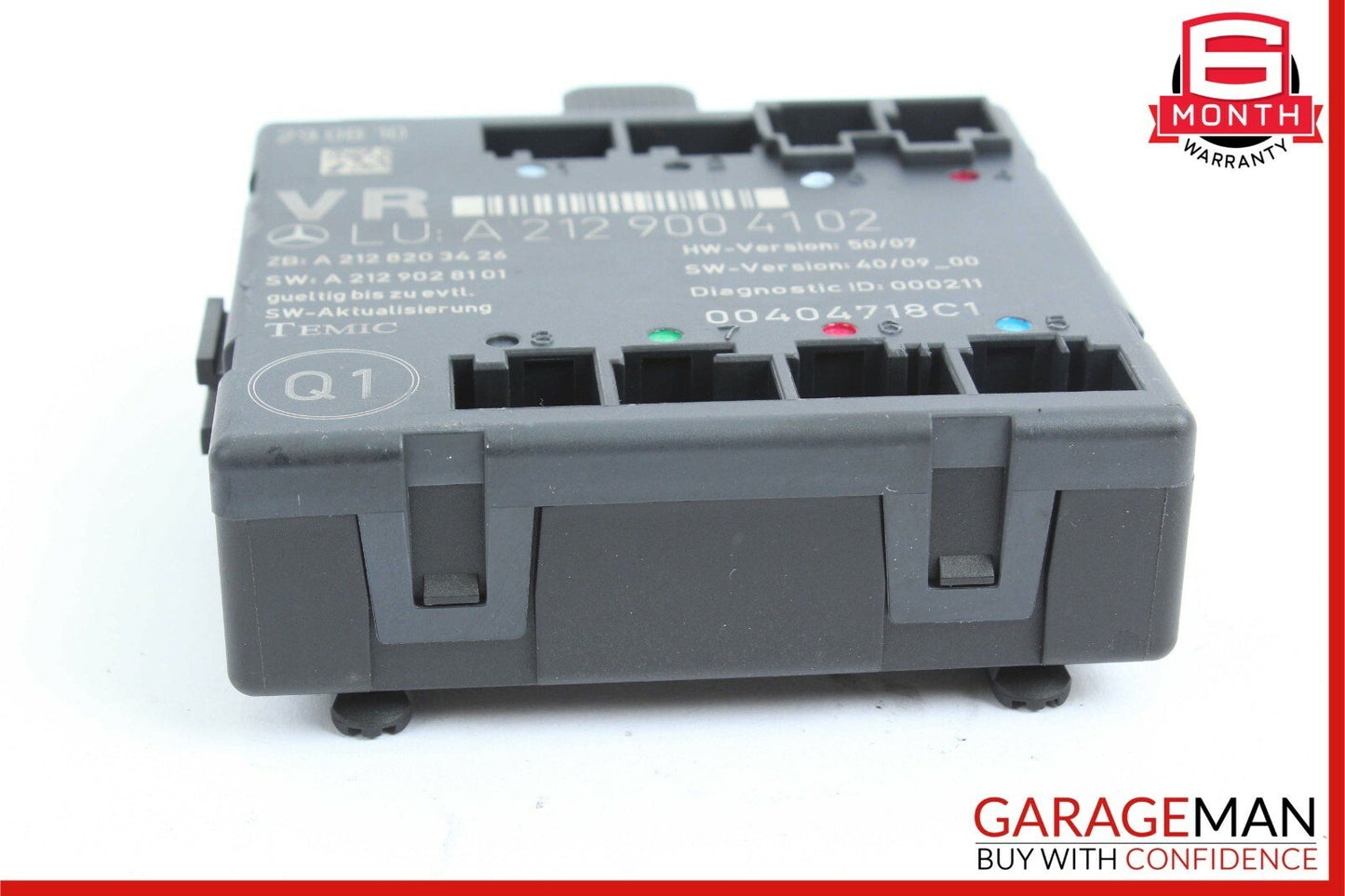 08-14 Mercedes W204 C300 C250 Front Right Passenger Side Door Controller Module
